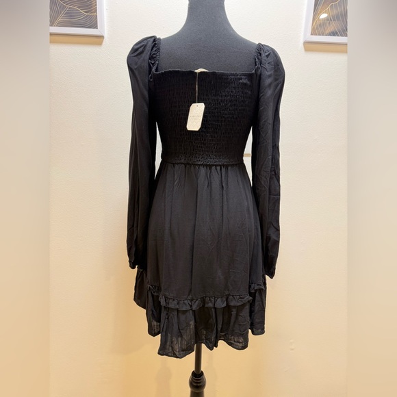 Altar’d state black mini dress - Picture 3 of 4
